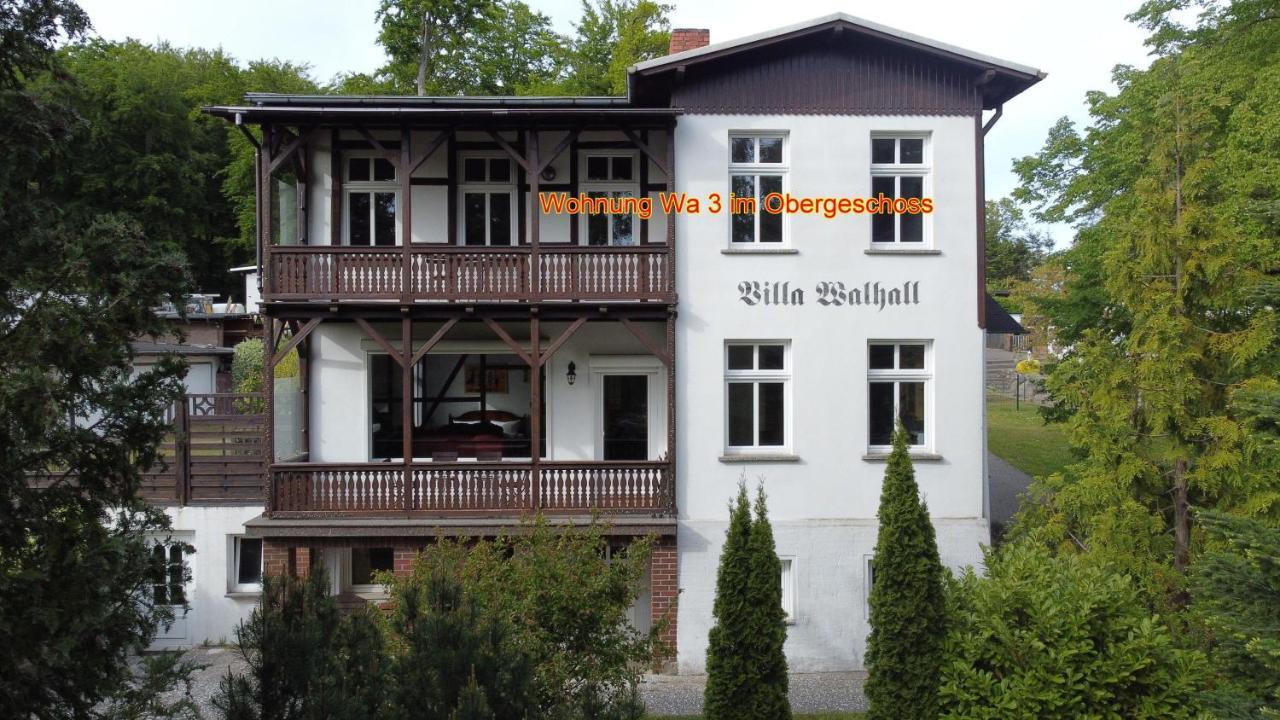 Sonnige-Ferienwohnung-100Qm-Im-1-Obergeschoss-Der-Villa-Walhall-In-Einem-Parkaehnlichen-Garten Sellin (Rugen) Exterior foto